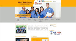 Desktop Screenshot of elijomifuturo.com